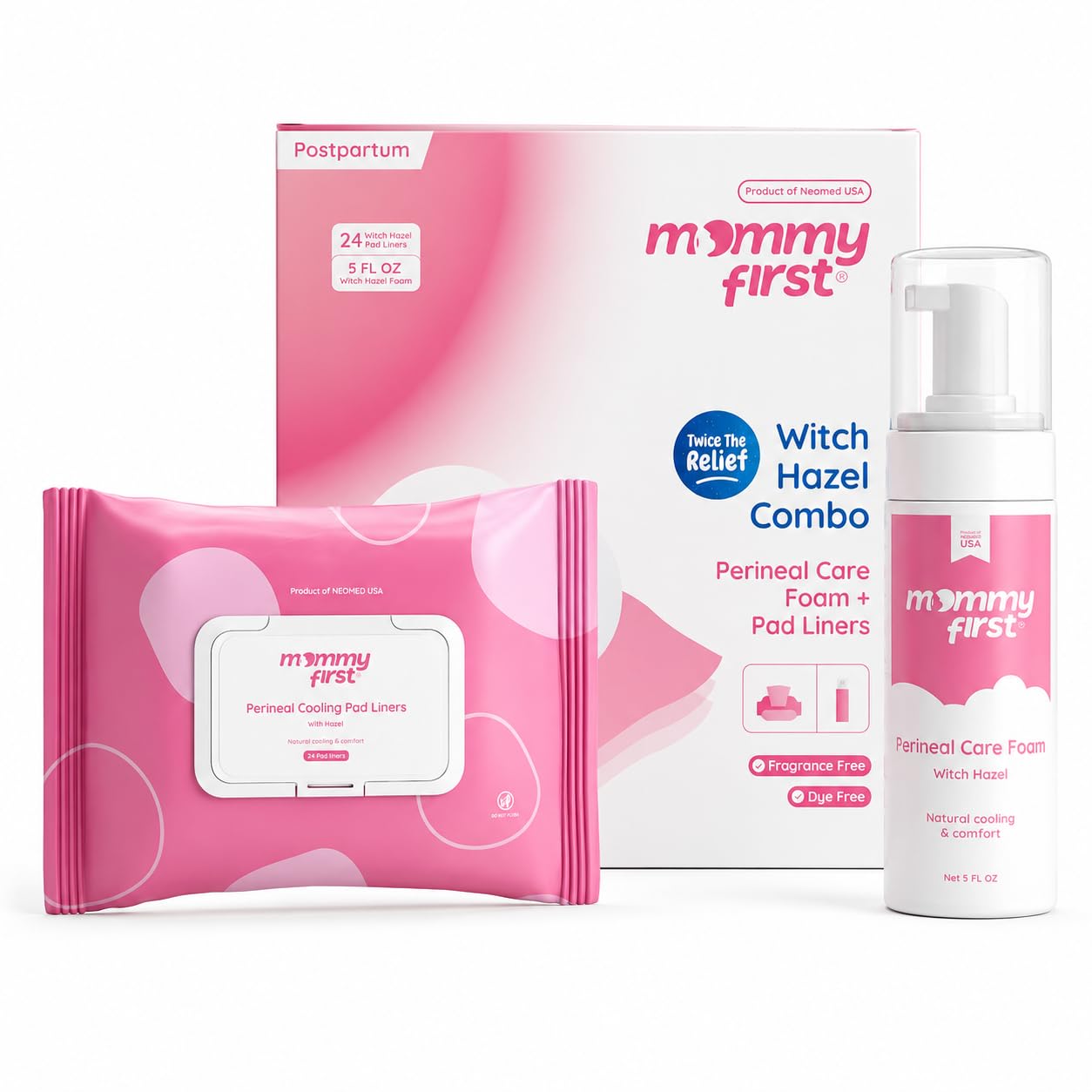 Amazon.com: Mommy First® Probiotic Witch Hazel Postpartum Foam