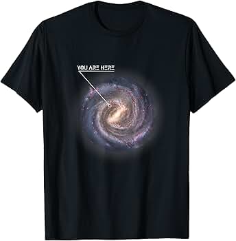 YOU ARE HERE フェード 宇宙 Tシャツ 銀河 XL