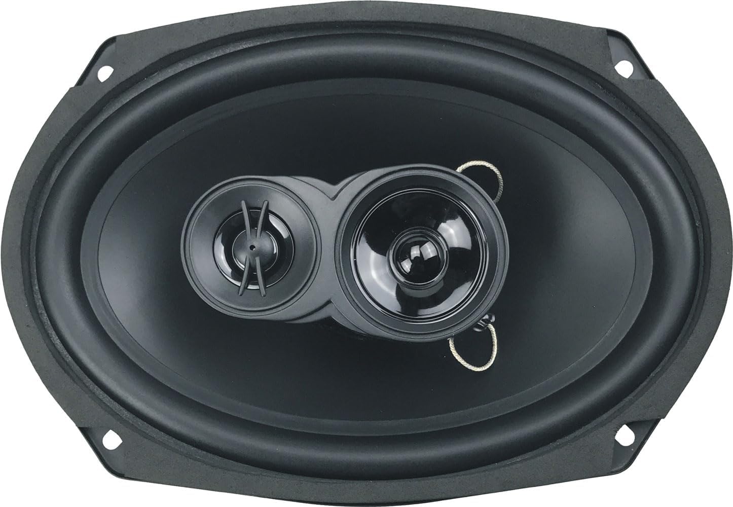 Excalibur X693 Altoparlanti Coassiali Auto 6x9 Pollici 3 Vie con 100W RMS e 500W Max, 4 Ohm, 90dB Sensibilità, Risposta 50Hz–20kHz, 75mm Profondità, Inclusi Griglie e Accessori di Montaggio
