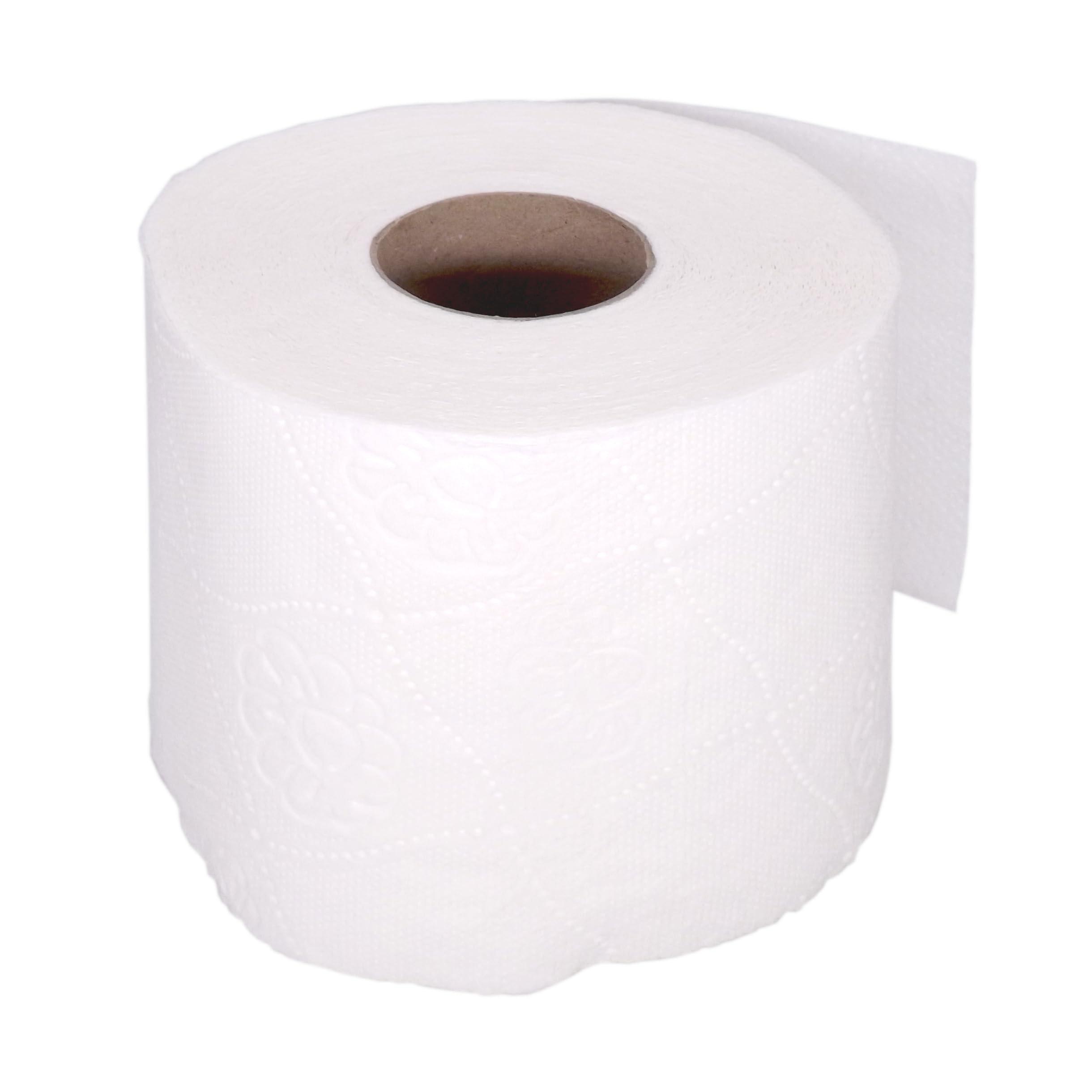 Carta Igienica 3 veli 40 Rotoli (10 Pacchi x 4 Rotoli) Ultra Morbida Trapuntata, Non Profumata, Pura Cellulosa, Confezione Risparmio Formato Maxi, 200 strappi per rotolo
