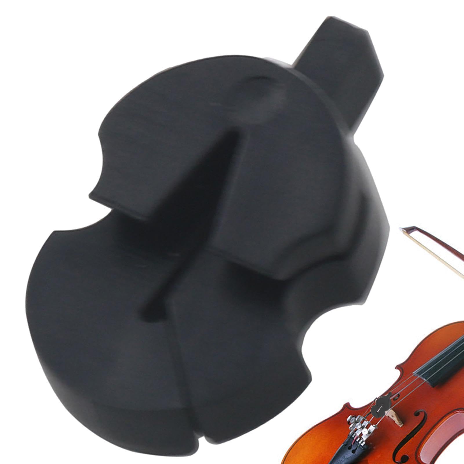 Violino Muto,Sordina per violino - Sordina per pratica di violino in gomma, sordina stile tourte stile artiglio per pratica personale di musica da camera