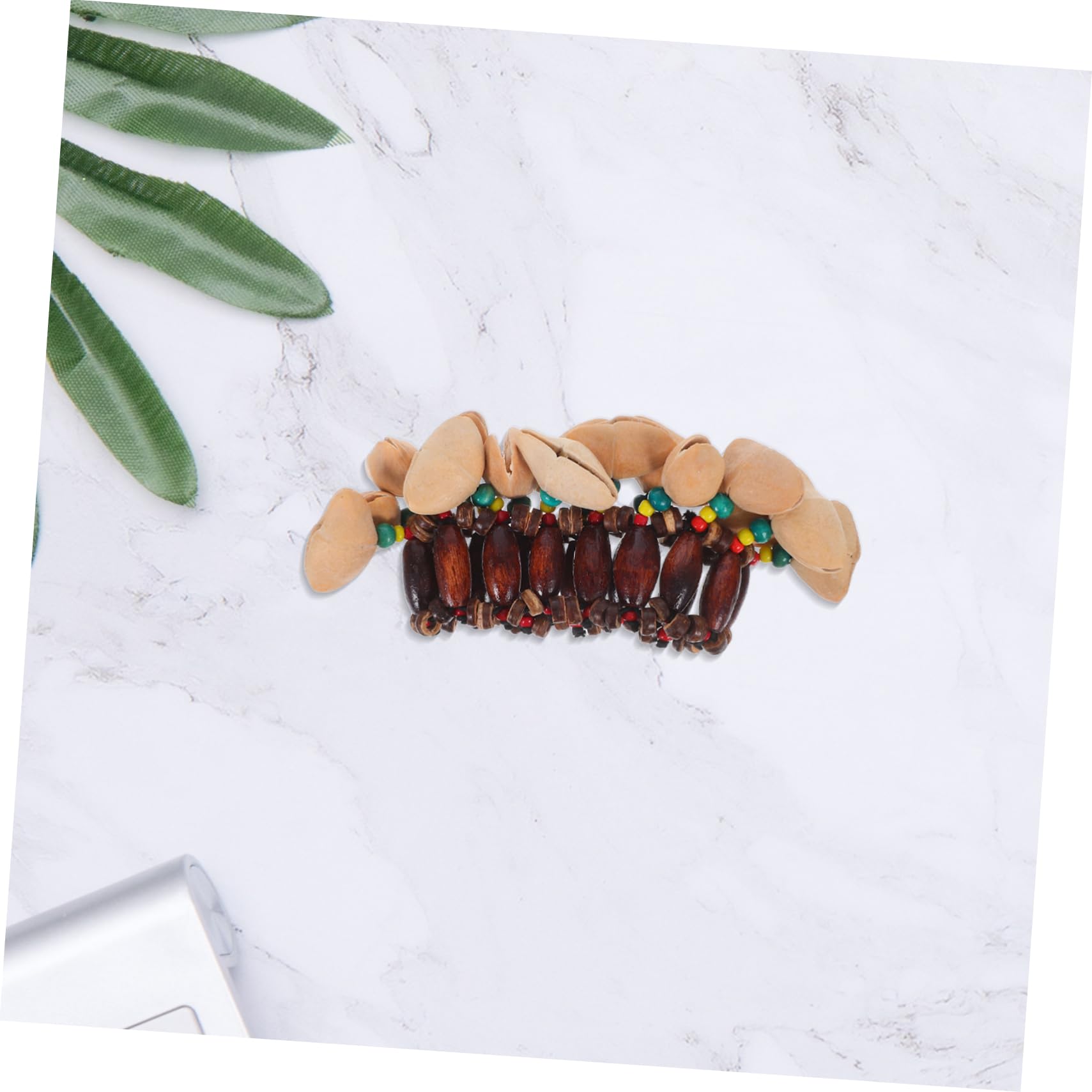 BESPORTBLE 4 Pezzi Braccialetti Musicali Africani con Campanelli Colorati Strumenti Percussione per Feste Resistente e Design