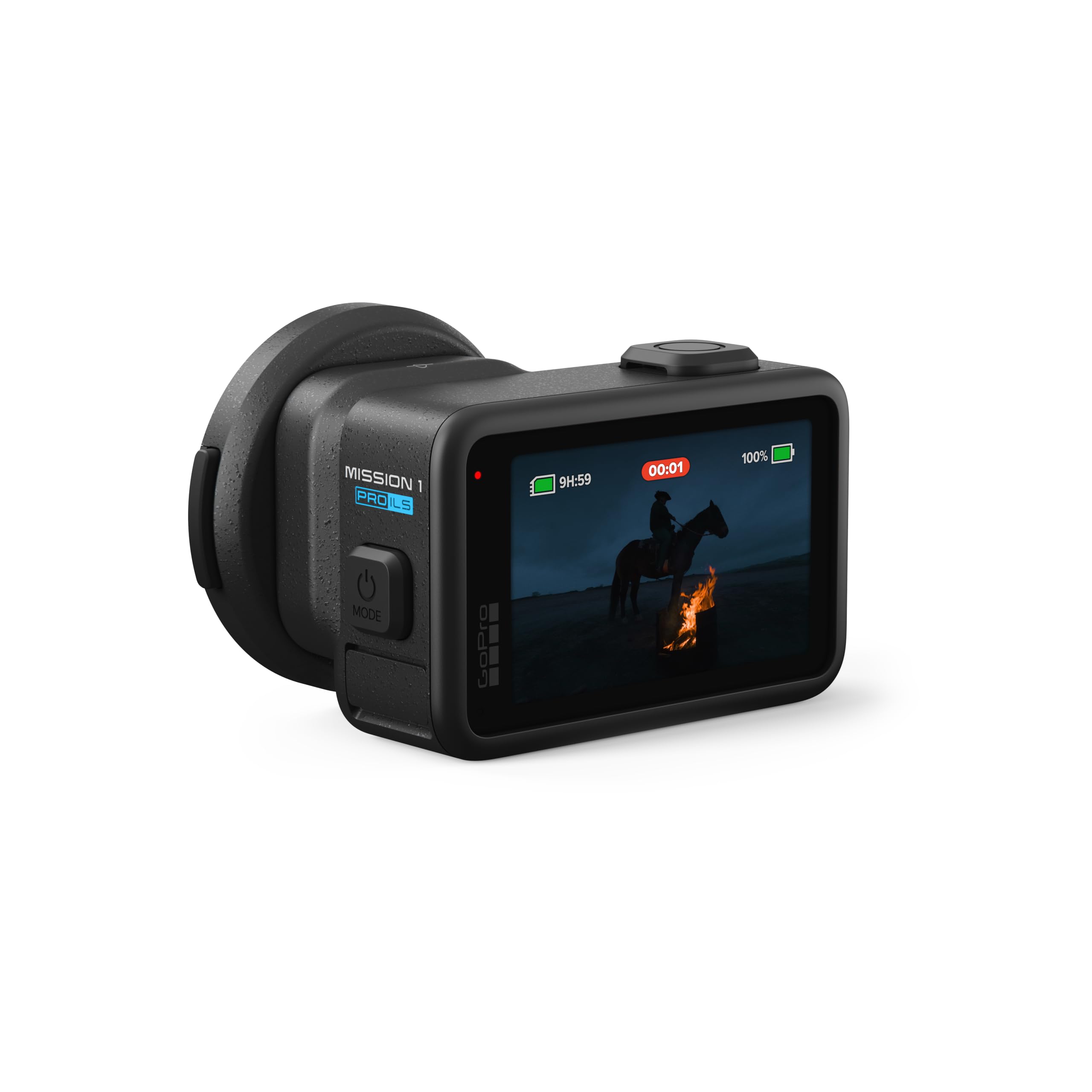 GoPro Mission 1 Pro Ils - Boîtier de caméra cinéma Compact pour objectifs Micro 4/3 avec vidéo 8K60, capteur 1", Performances avancées en Basse lumière, Photos 50 MP, ralenti 960 IPS, stabilisation