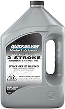 Quicksilver Premium Plus 2-Stroke Synthetic Blend Marine Engine Oil, 1 Gallon