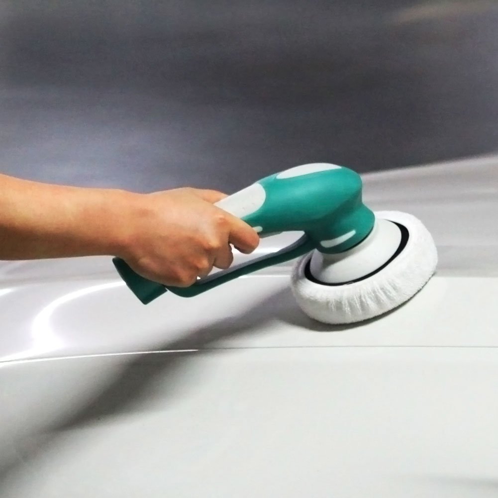 FINE DRAGON Electric Car Polisher Automatic Rotary Car Waxer Shine Set