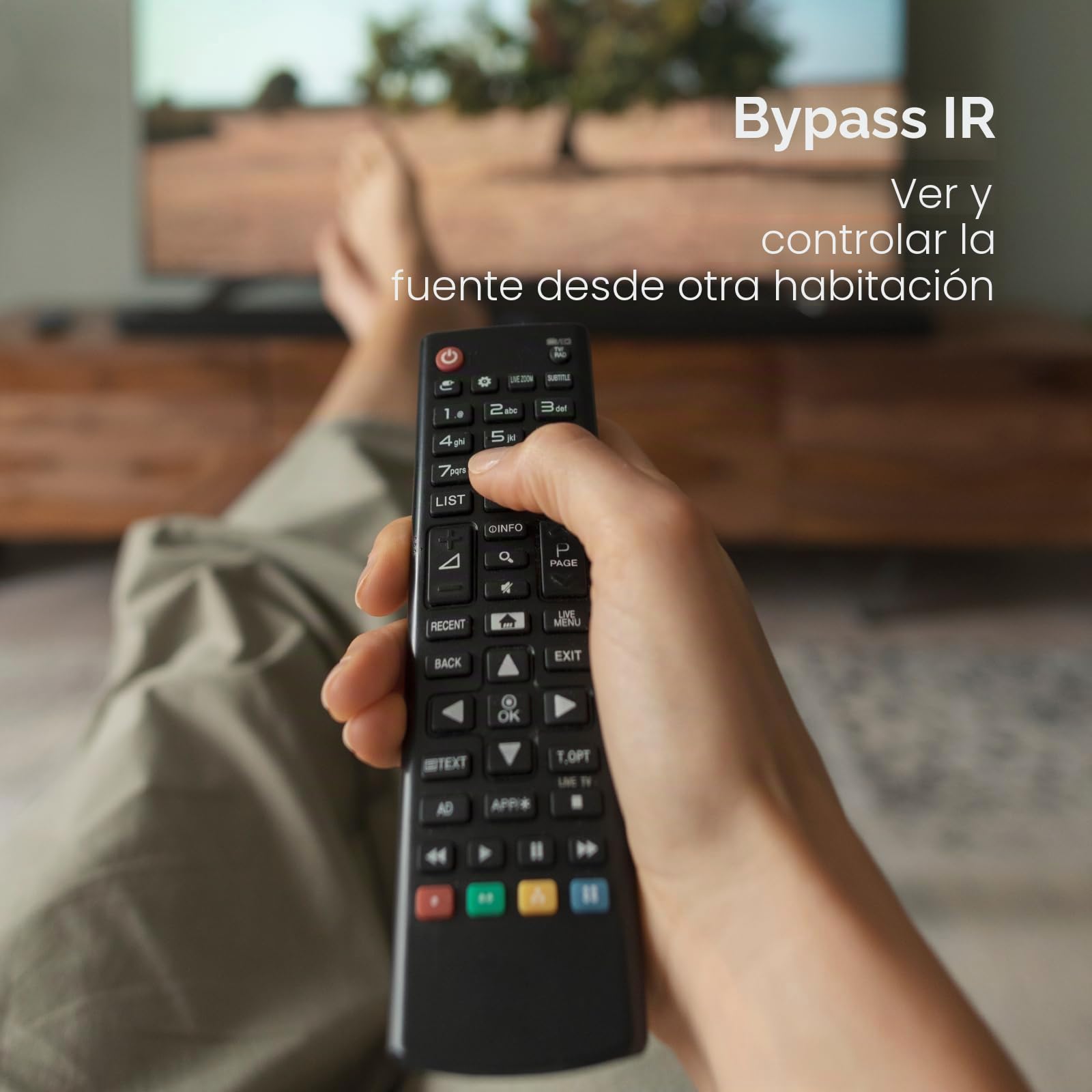 Amplificador de señal, SLx Salida TV 6 27824BMR: distribuye tu señal de TV HD, FM/DAB a hasta 8 ubicaciones diferentes para HD y Freeview, gris, paquete de 1