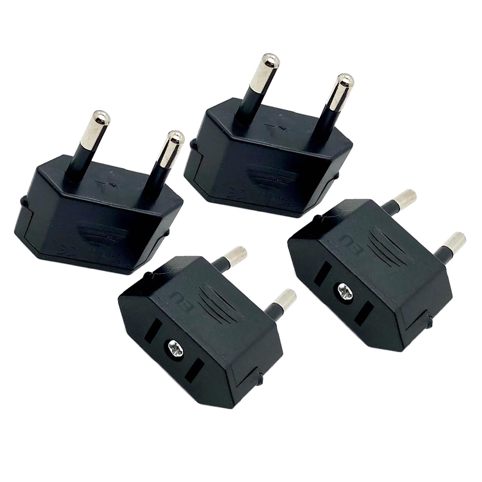 Amazon.co.jp: ヨーロッパ 変換プラグ Cタイプ 4個セット ヨーロッパ