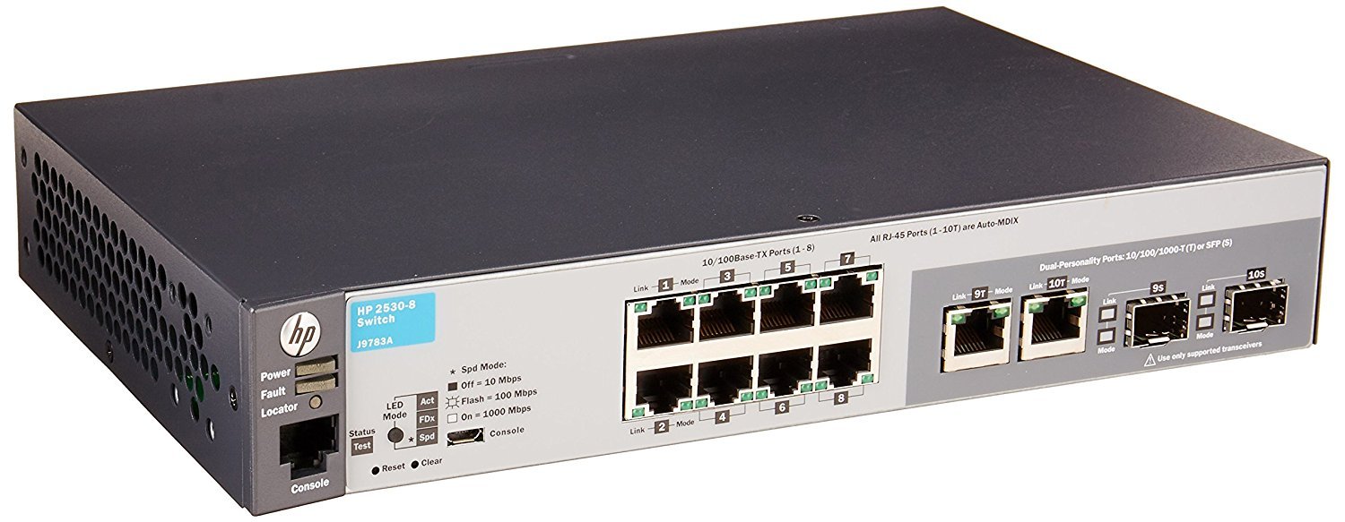 Amazon.com: HPE J9783A-ABA Aruba 2530 8 Switch : Electronics