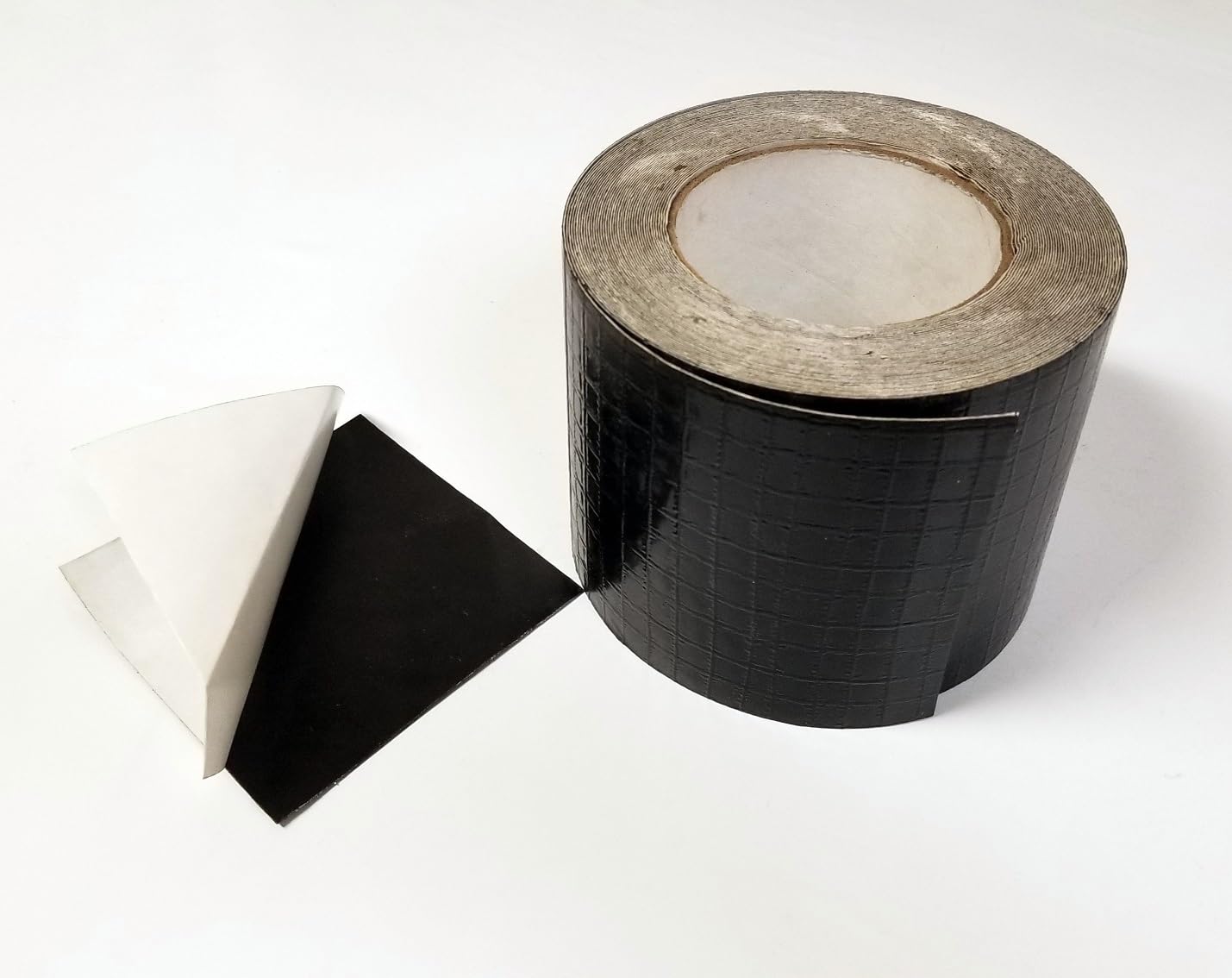 Mr. Shrinkwrap Reinforced Shrink Wrap Tape, 4" x 50', Stronger Adhesive, Increased Tear Resistance, 3 lbs, White, One Roll