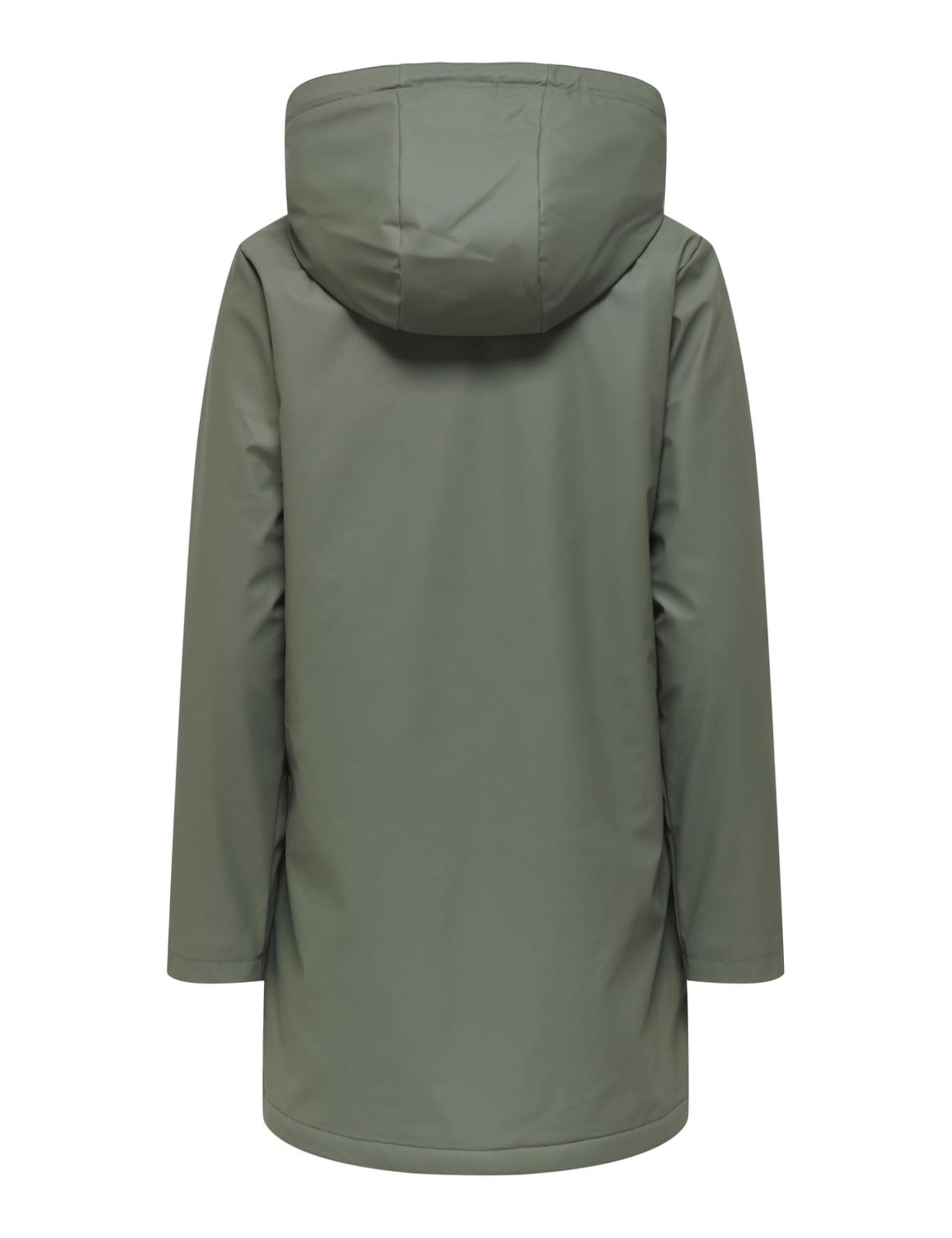 ONLY Raincoat Rain Jacket with Teddy Lining