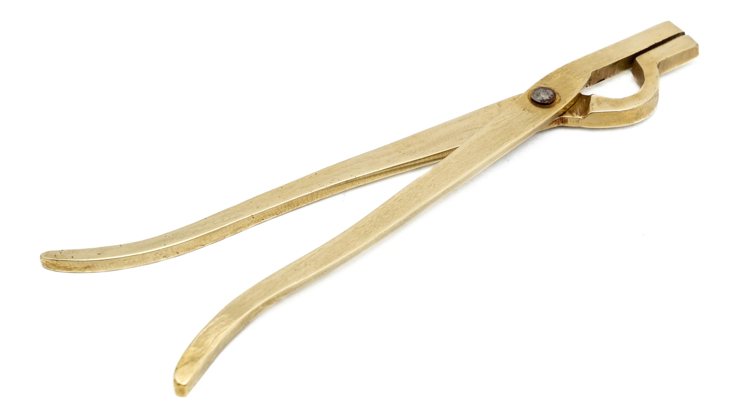 DMI Brass pakkad for Kitchen/sanchi/Brass chimta/Cooking plier/Tongs to use in Kitchen
