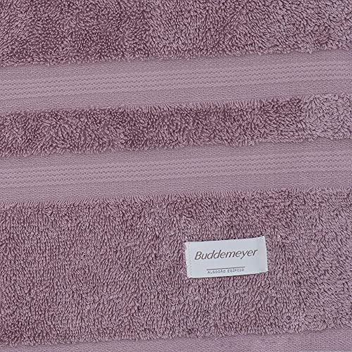 jogo de toalhas de banho buddemeyer 5 peças algodão egípcio rosa 1945