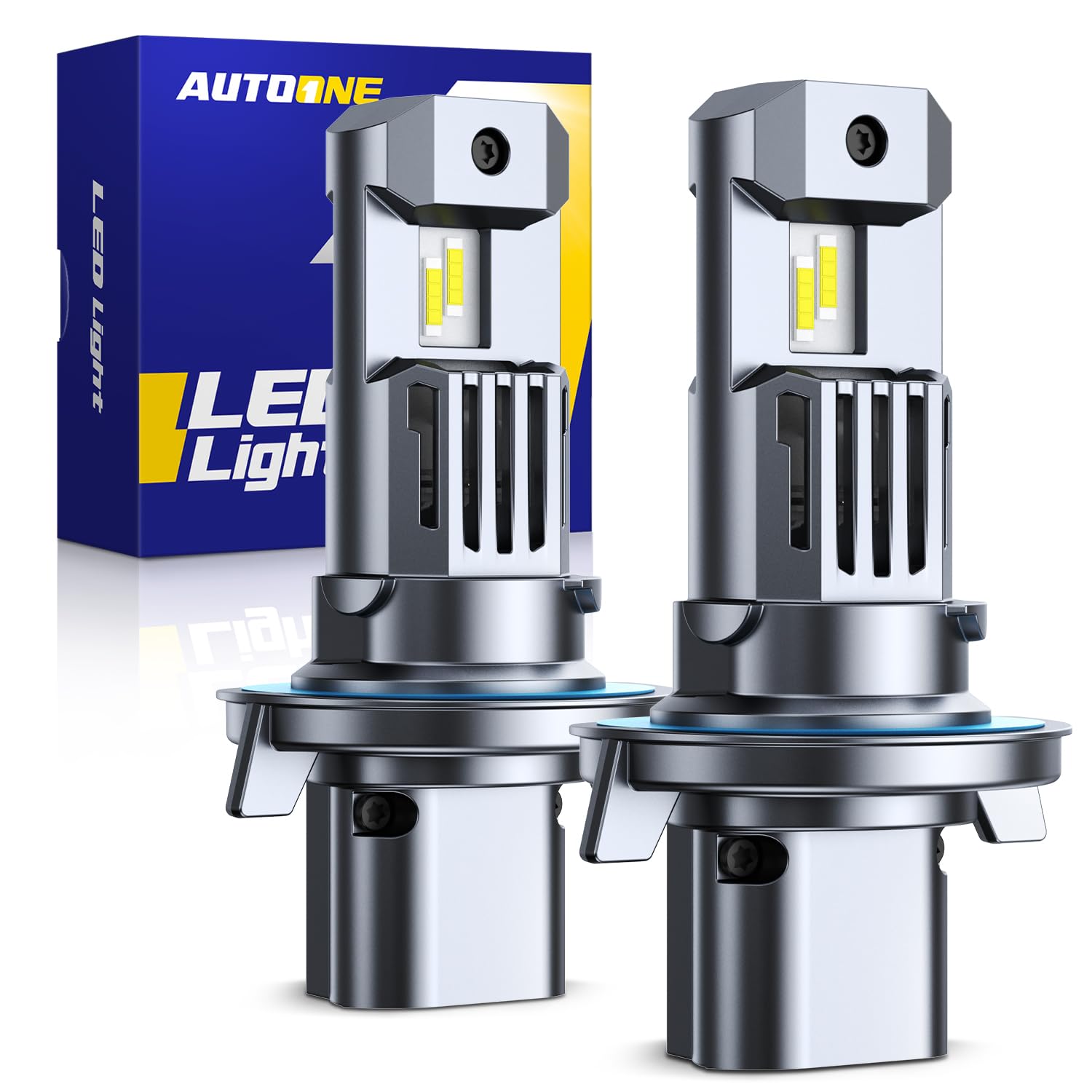 AUTOONE Latest & Brightest H13 LED Bulbs