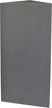 ATS Acoustics Corner Bass Trap, Full Frequency Range, NRC 1.60, 24" x 48" x 13" Gray