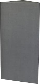 ATS Acoustics Corner Bass Trap, Full Frequency Range, NRC 1.60, 24" x 48" x 13" (Gray)