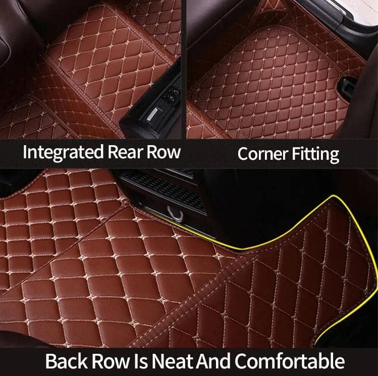 Miniatura 5 de Alfombrillas de automóvil personalizadas para automóvil, piel sintética impermeable, cobertura completa para la mayoría de los automóviles, SUV y