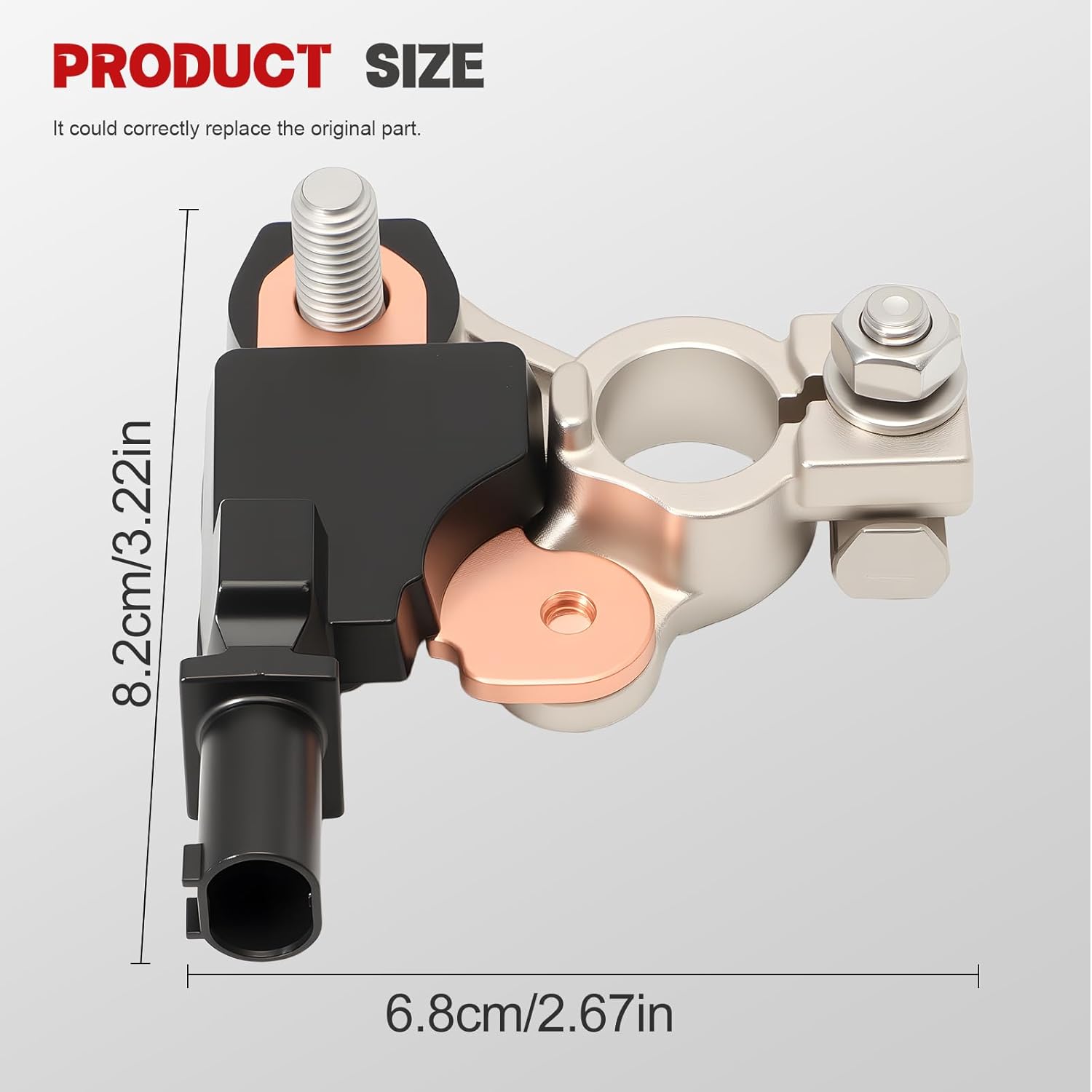 Battery Sensor for 2014-2016 Durango Grand Cherokee & 2017-2018 Pacifica 2016-2017 Viper 56029713AB 56029713AA 56029713AD 56029713AC