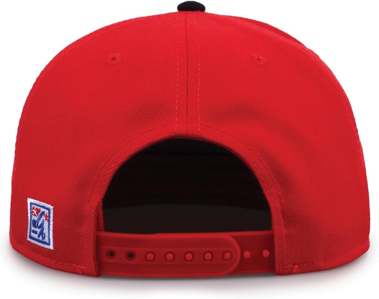 The Game NCAA Licensed, Nc State Wolfpack Flat Brim Snapback Hat - Image 4