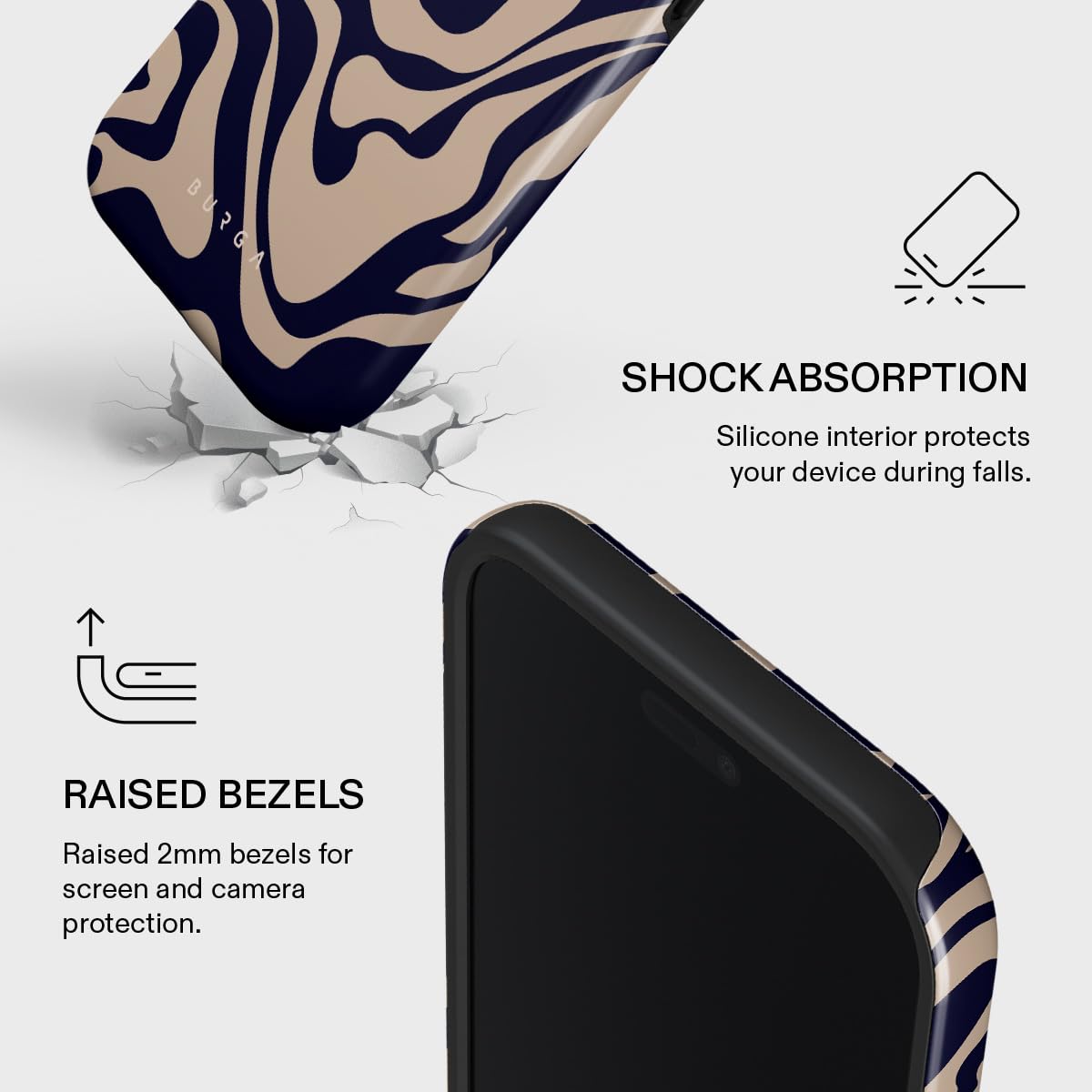 Amazon.co.jp: BURGA iPhone 17 Air用スマホケース - かわいい