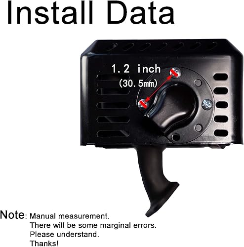 Vista 6 de JMCHstore Silenciador de escape mejorado para Predator 196cc 212cc, Honda GX160 GX200 5.5HP 6.5HP Motor Motor, Coleman Mini bike CT200U BT200X, Baja