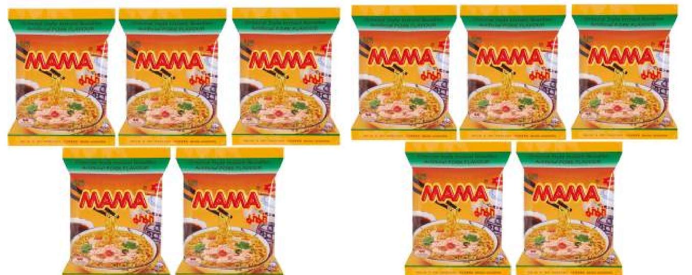 MAMA Instant Pork Noodles 60g (Pack of 10) - Review, Price and Buying Guide