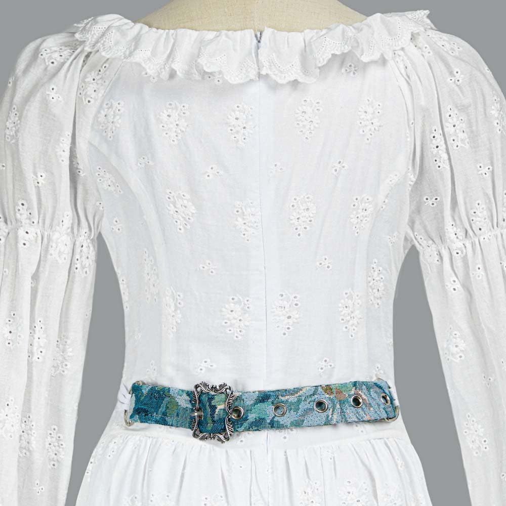 miccostumes Women's Victorian Dress Medieval Renaissance Costume Classic Edwardian Ruffle Fairy Corset Dress Fake two pieces - Image 6