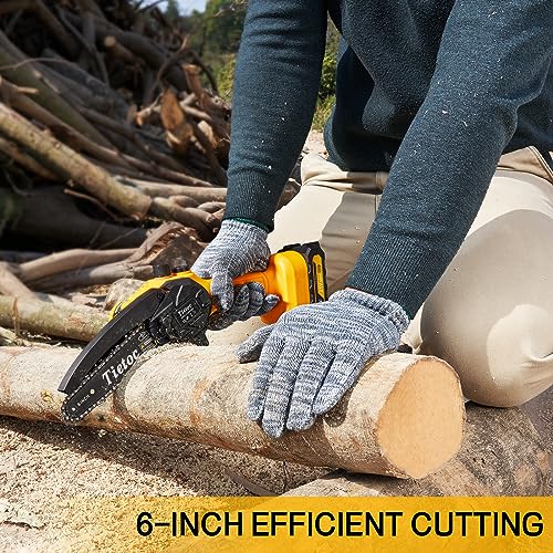 Tietoc MINI CHAINSAW 6 INCHES Mini Cordless Chainsaw thumb #4