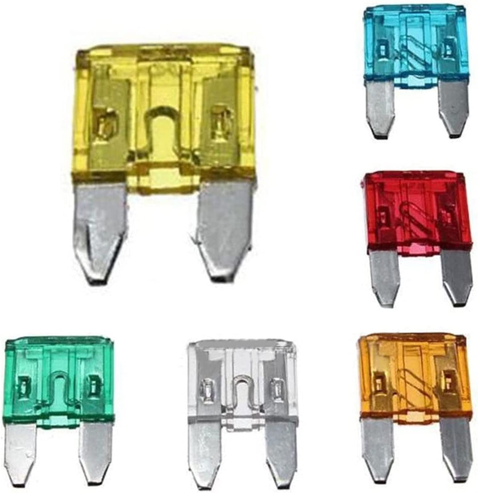 60 pièces 5/10/15/20/25/30A assortiment Auto voiture camion Standard Mini lame fusibles Kit voiture accessoires fournitures produits