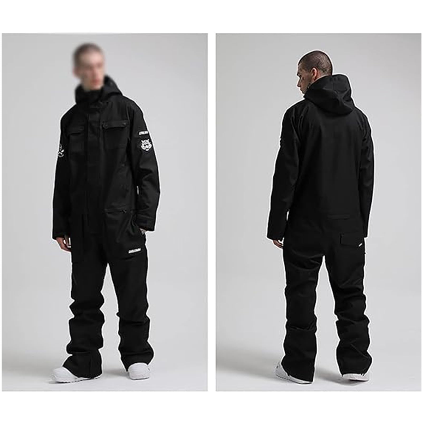 Giacca E Pantaloni Isolati Tuta Da Sci Uomo Mimetica - , Antivento E Impermeabili Tuta Neve Uomo Completa - Foto 5