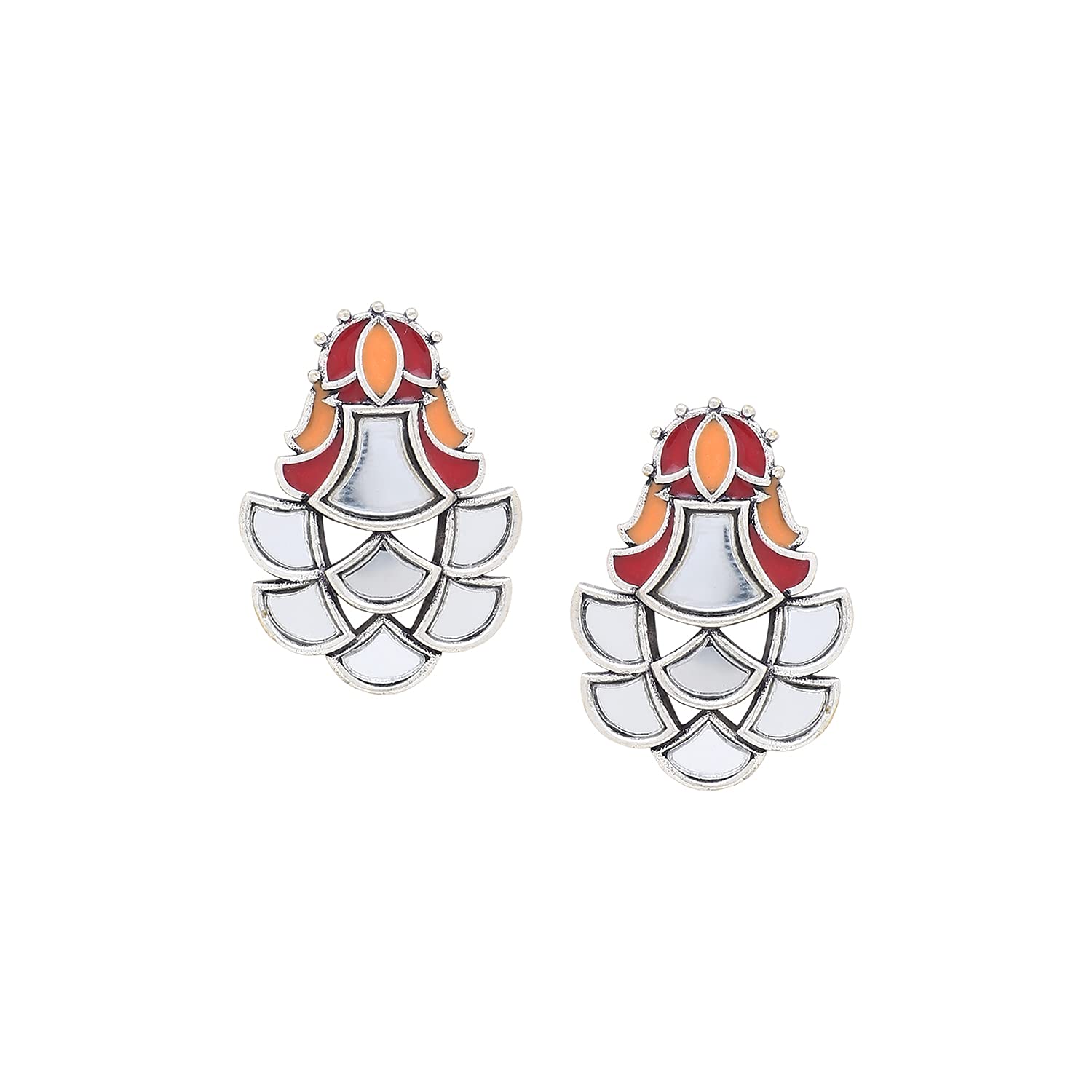 See full amazon price history chart for Voylla Thikri Casual Mirror Details Earrings Voylla Thikri Casual Mirror Details Earrings (B08L3VD7HY) Amazon Price History, Amazon Price Tracker