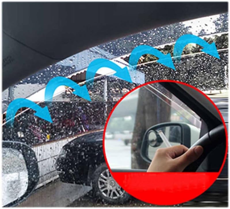 Miniatura 8 de Deflector de ventana compatible con Ni.ssan Altima Coupe 2008-2013, viseras de ventana de 2 puertas, protectores de lluvia, juego de 2 piezas, color