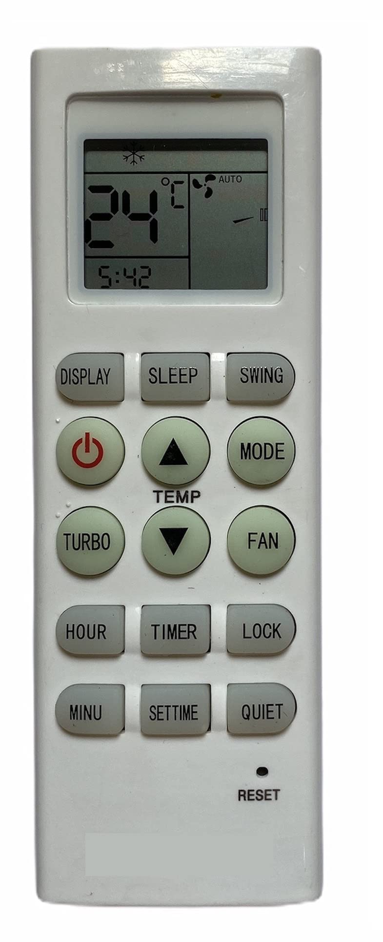 Upix AC Remote No. 36C (No Backlight), Compatible/Replacement for Cruise AC Remote (Exactly Same Remote Will Only Work)