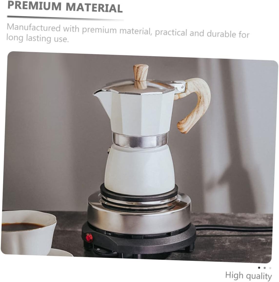 STOBAZA Handheld Drip Coffee Maker Pot Portable European Coffee Pot for Camping Maker