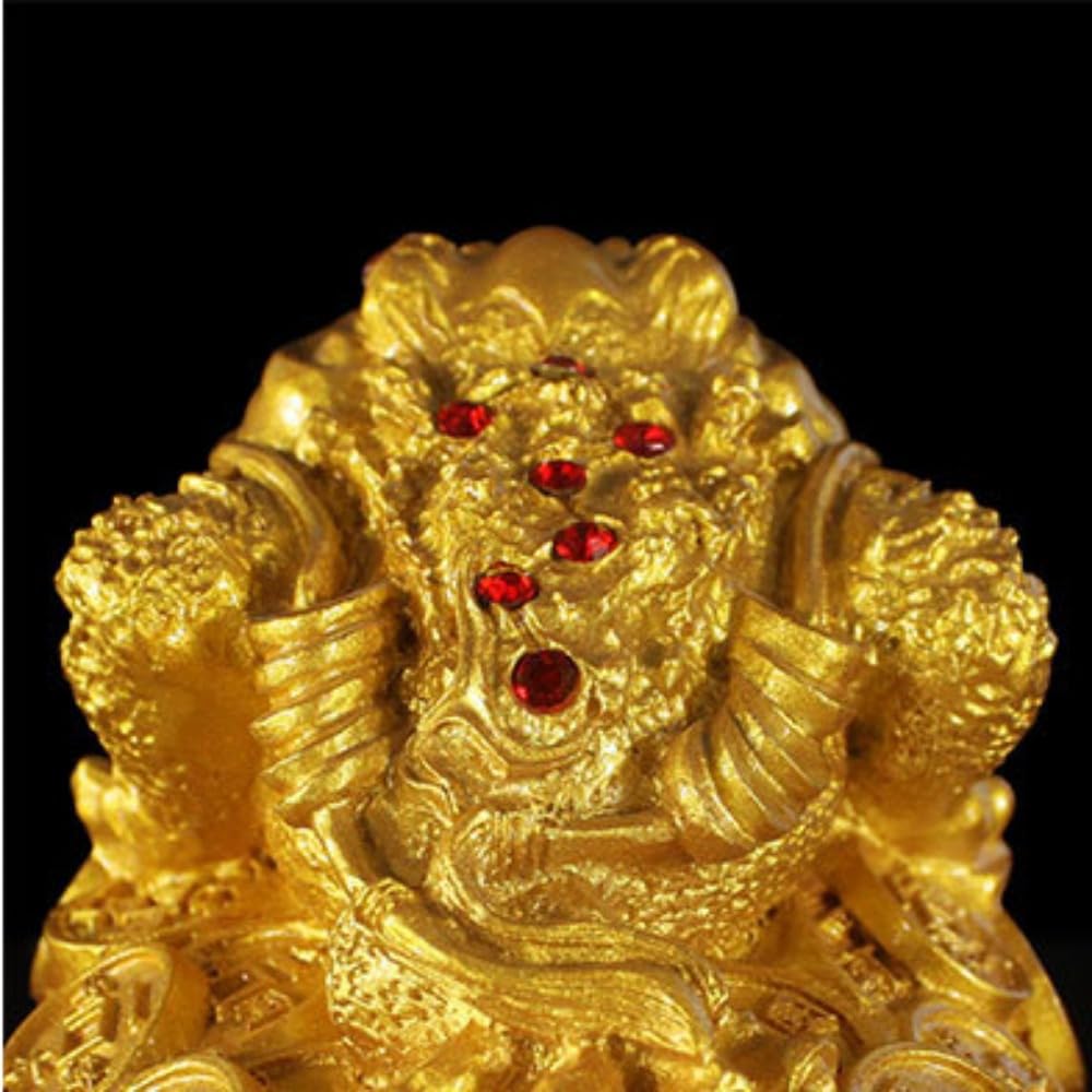 Amazon.co.jp: Diexgiy 金蟾 財を集めるカエル 摆件 三脚 銭蛙 カエル