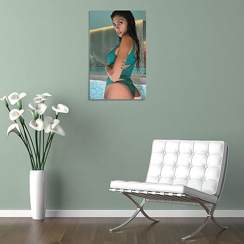 Miniatura 5 de Mia Khalifa - Póster de actriz sexy (7) Póster artístico, lienzo, pintura, decoración de pared, impresión de fotos, regalos para el hogar, carteles