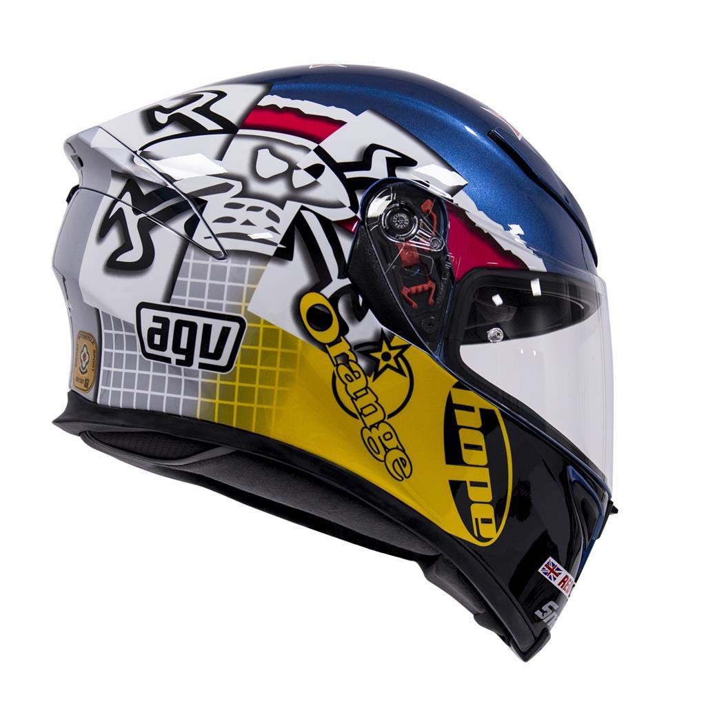 Amazon.fr : Casque de moto AGV K5-S Guy Martin 3Some Graphic XL