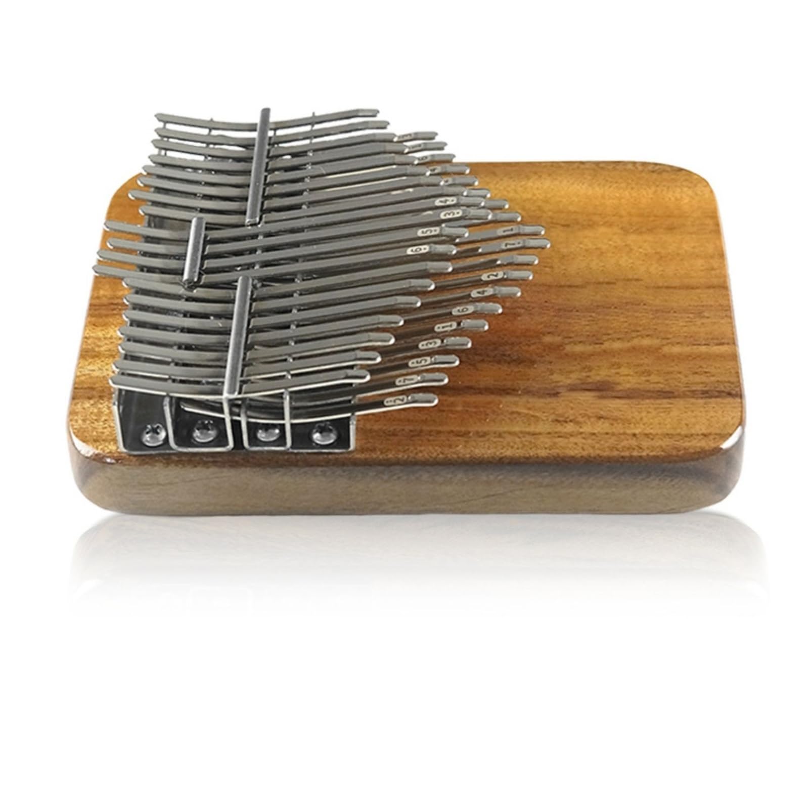 Anfänger-Kalimba Daumenklavier 38 Töne Kalimba 34 21 Chromatische Tonleiter Ganzton Doppelschicht(B major)