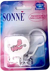 Sonne Prendedor De Chupeta Master Hipo Marca Branco