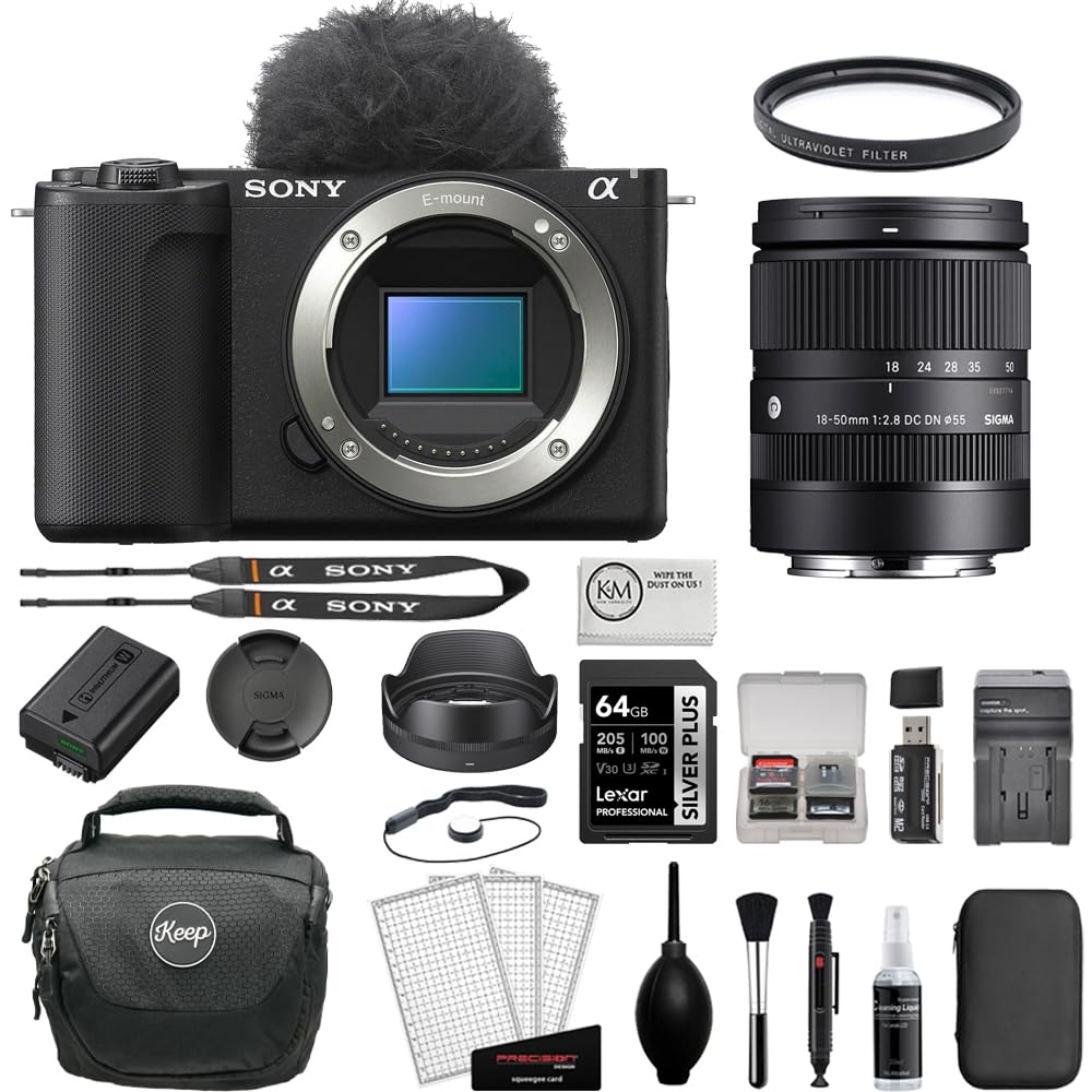 デジタルカメラ Sony ZV-E10 Lens 18-35mm Lens Kit SD128 Amazon.com: Sony ZV-E10 II Mirrorless Vlogging Camera (Black