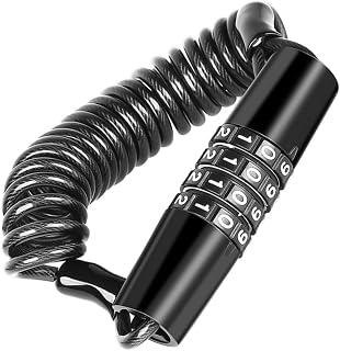 Bike Lock Combination Lock s for Motorcycles MTB Helmet Beanie Helmets for Motorcycles Helmet Password Cable Lock Helmet Password Lock Road Bike Disc Brake