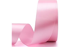 1-1/2 Inch Pink Ribbon for Multiple Uses