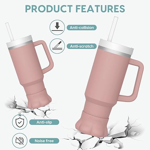 Miniatura 6 de ORIHILL Akisola - Funda para botas de pata de gato, cubierta inferior de silicona para botella de agua, adecuada para Hydro Flask de 40 onzas,