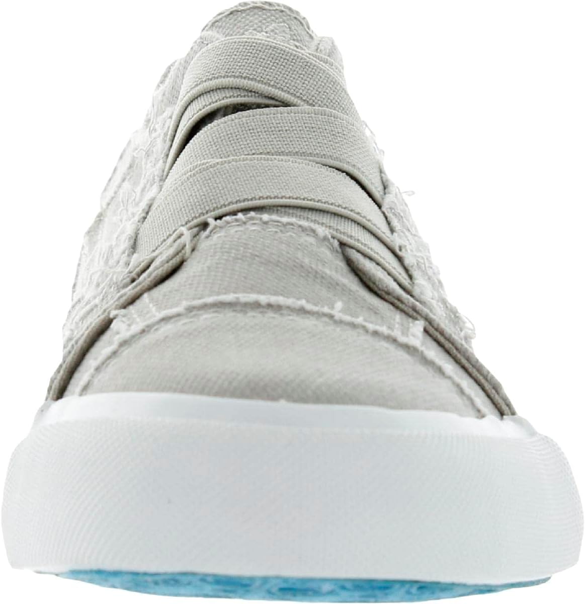 Blowfish Women's Marley Fashion Sneaker 6 Sand Grey Smoked Twill