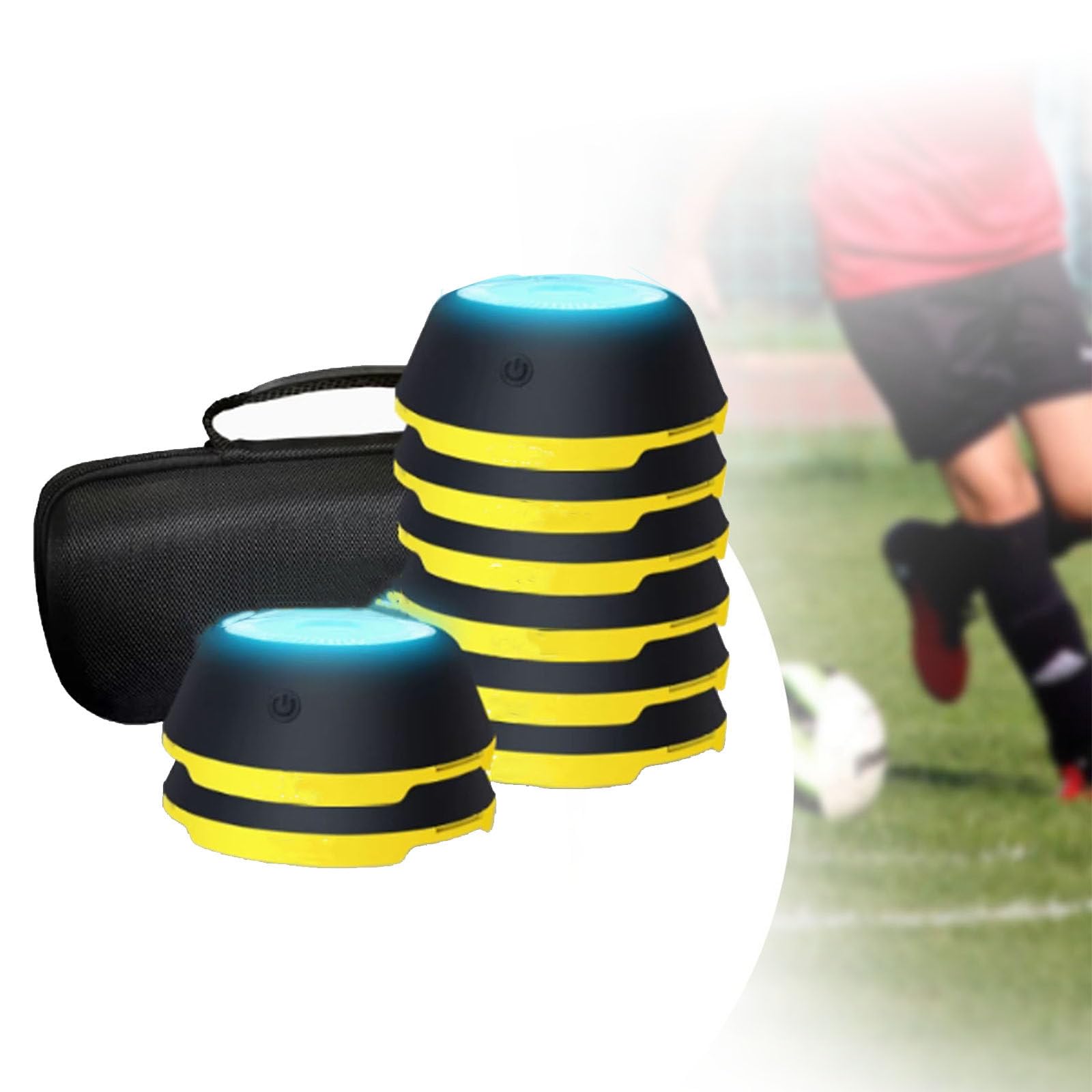 LjyAeono Reaction Training Platform Improves Athlete's Reaction Time and Agility, Training Light Is Suitable for Coaches, Therapists, Fitness Trainers, Etc. 8lights