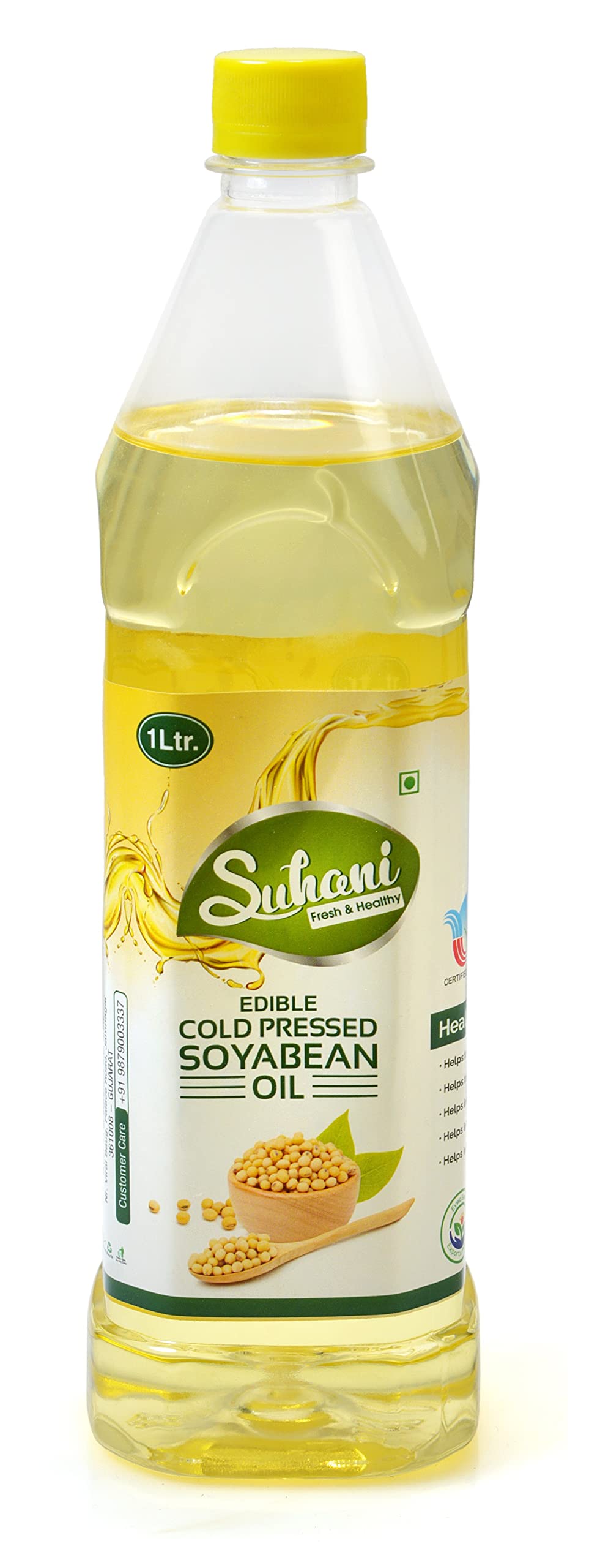 See full amazon price history chart for Organic soyabean oil (1 liter) cold pressed/wood pressed oil | soyabean kachi ghani oil/tel by EYWA (Suhani) Organic soyabean oil (1 liter) cold pressed/wood pressed oil | soyabean kachi ghani oil/tel by EYWA (Suhani) (B0BP2Q428J) Amazon Price History, Amazon Price Tracker