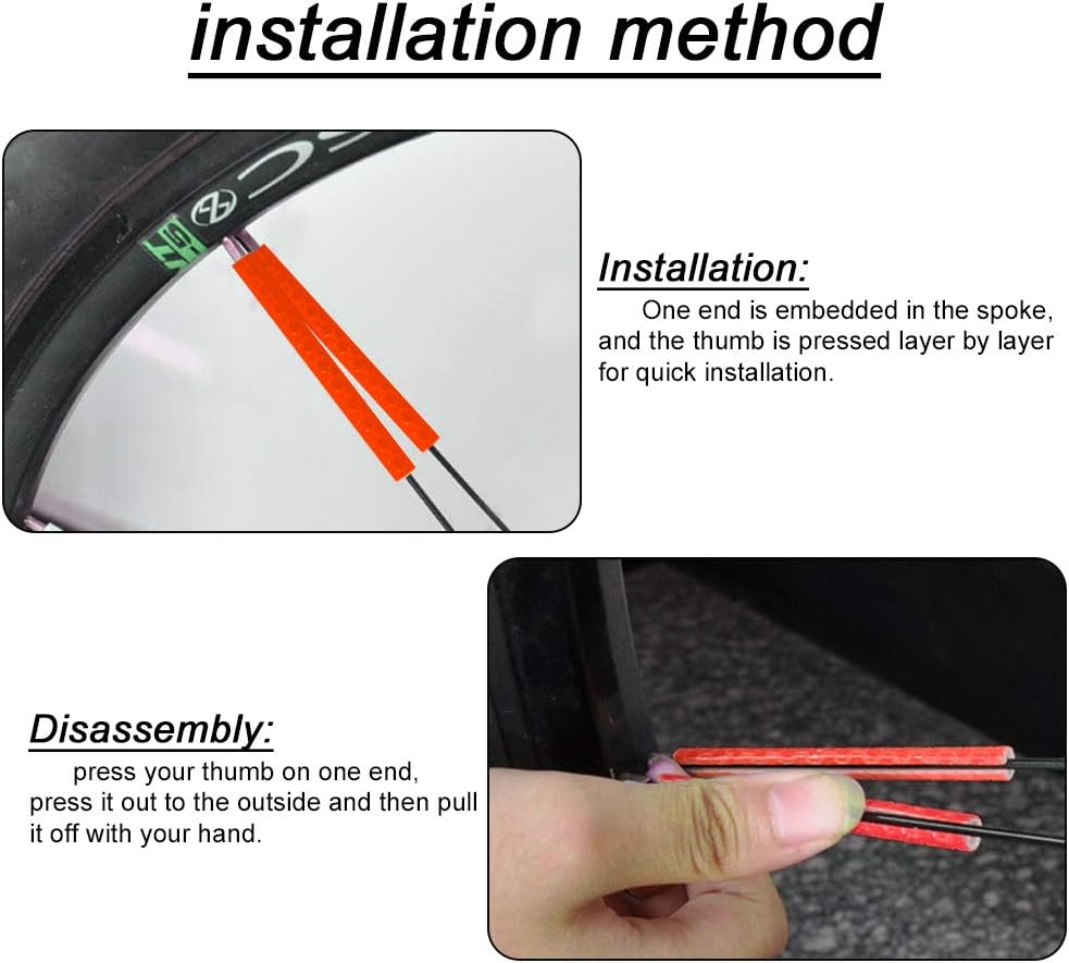 bicycle wheel spoke covers