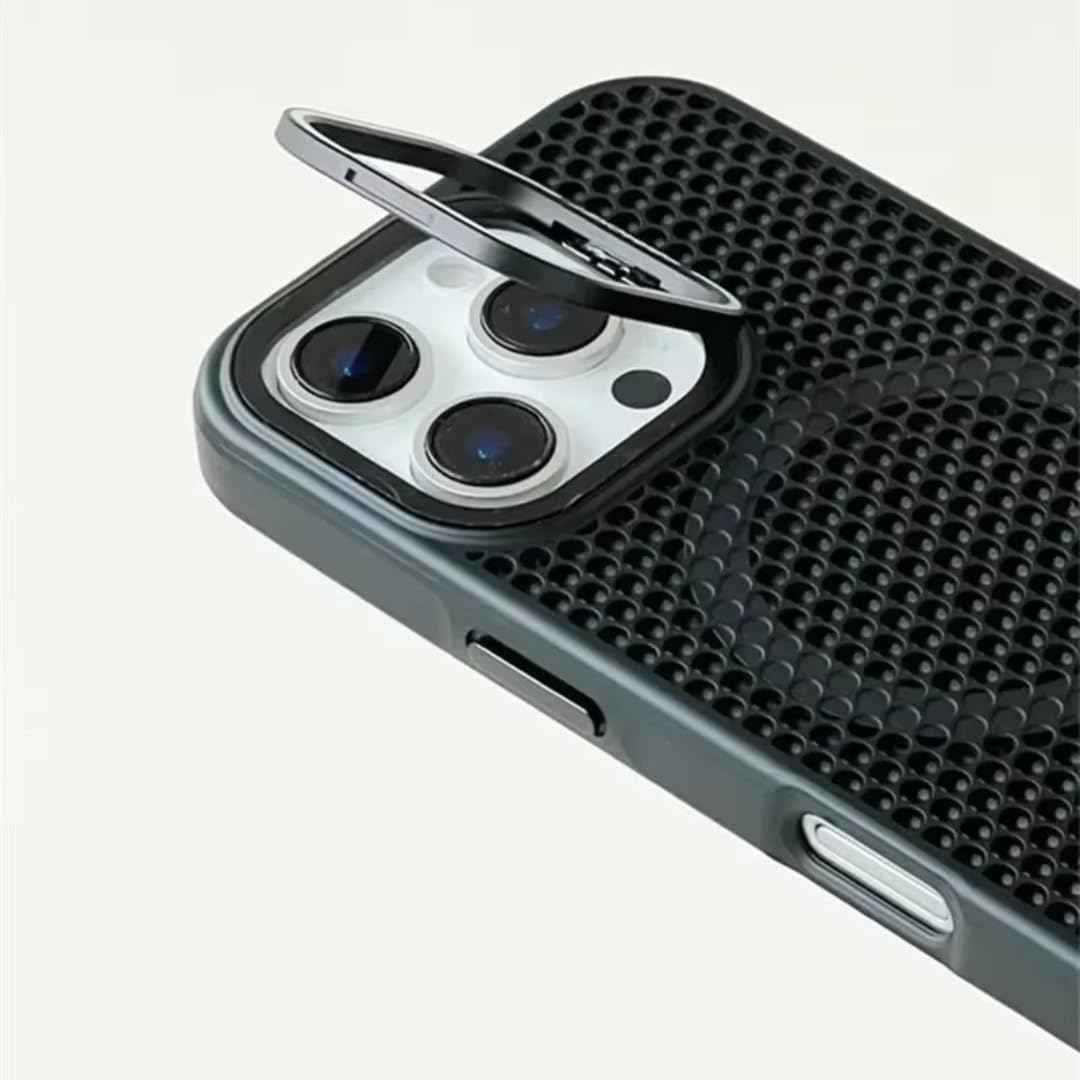 Custodia magnetica per iPhone Vetro temperato a doppio lato