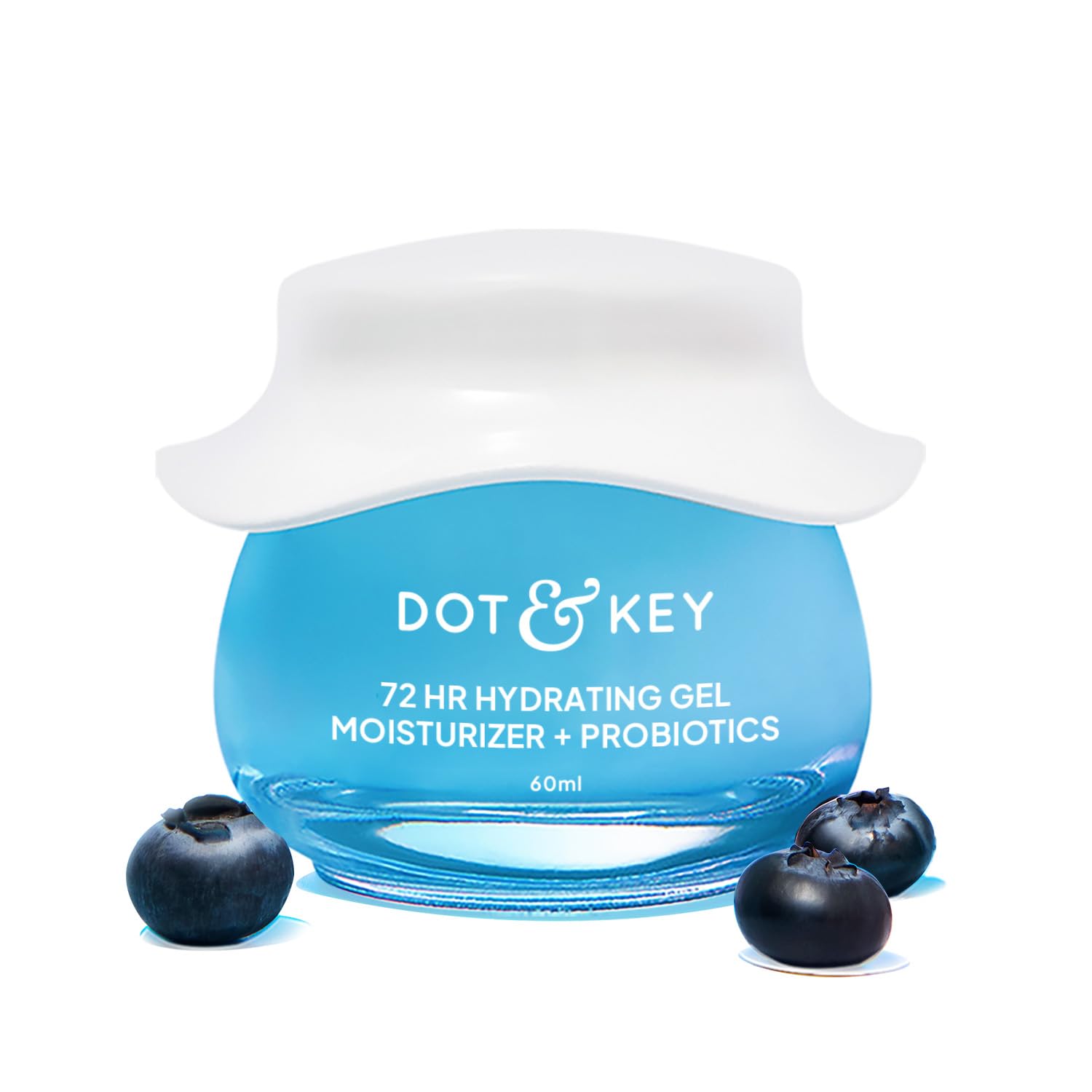 DOT & KEY 72Hr Hydrating Gel + Probiotics Moisturizer For Face With Hyaluronic Acid, Kombucha & Rice Water Lightweight Gel Oil Free Moisturizer | For Oily, Dull & Uneven Skin Tone I For All Skin Types | 60Ml-image-13
