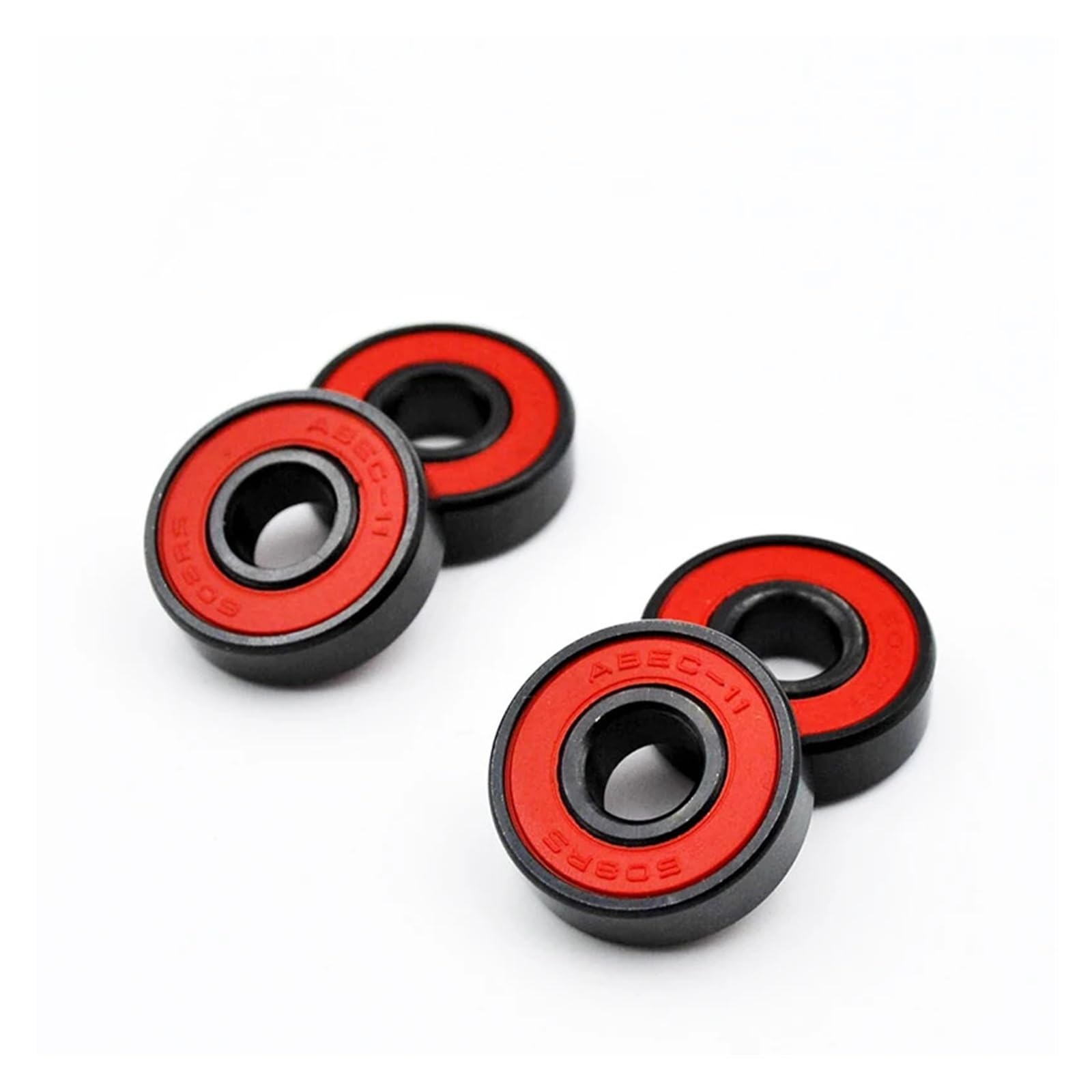 Lot de 16 roulements à billes hybrides en céramique 608 2RS – ABEC-11 haute vitesse for rollers, skateboards et longboards – Roulements miniatures 8 x 22 x 7 mm
