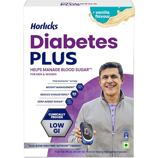 Horlicks Diabetes Plus Vanilla 400g